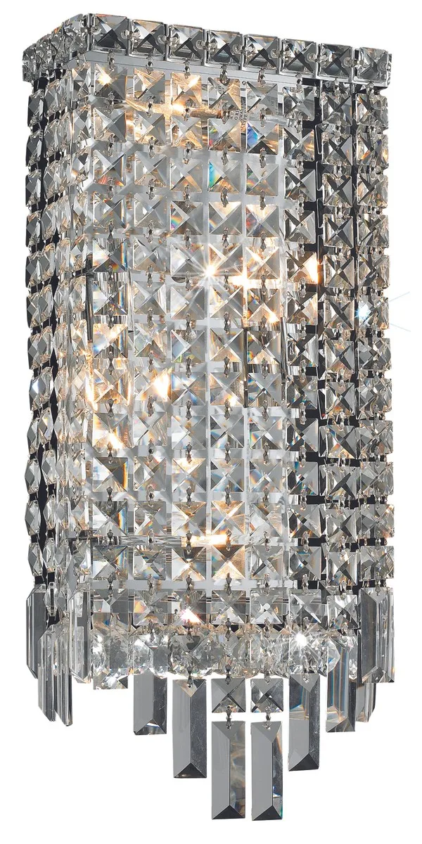 Maxime Four Light Wall Sconce in Chrome