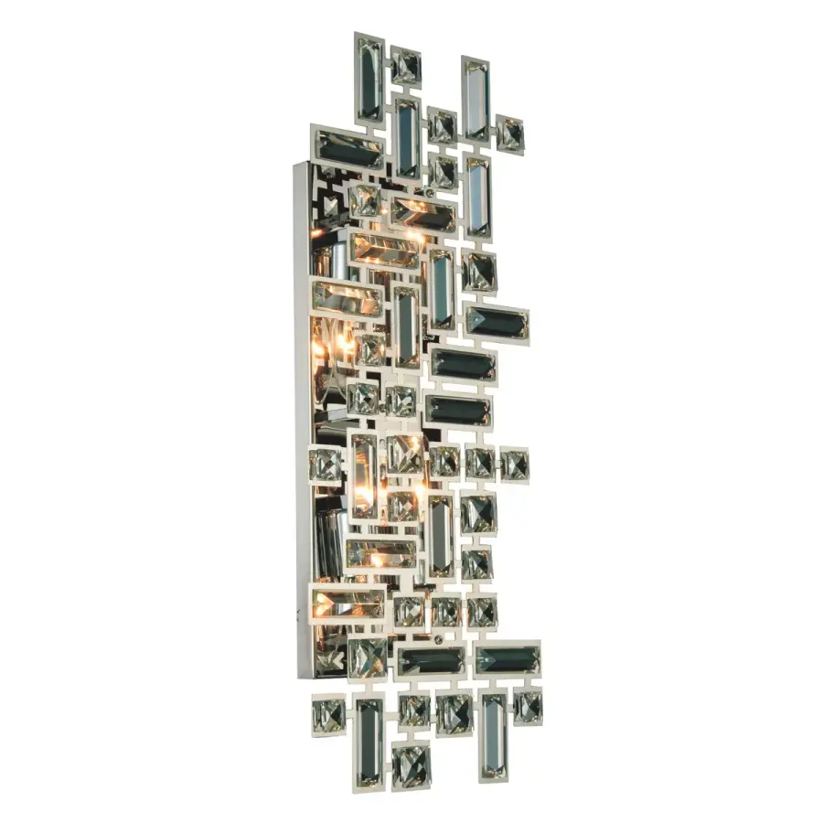 Picasso Four Light Wall Sconce in Chrome
