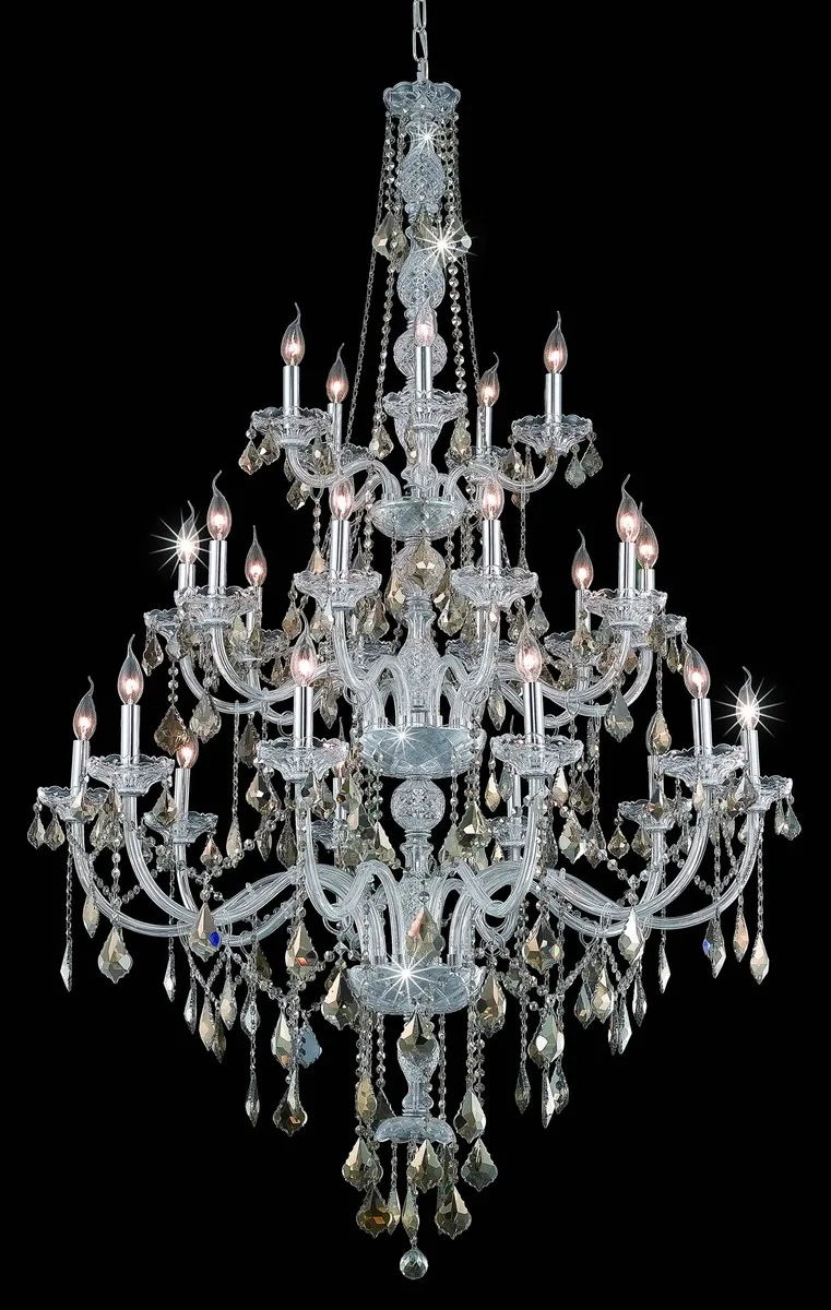 Verona 25 Light Chandelier in Chrome