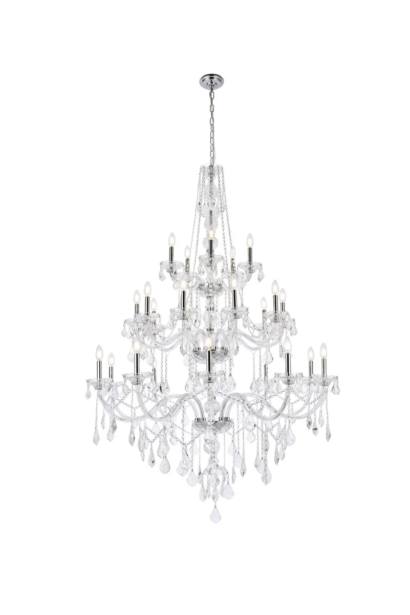 Verona 25 Light Chandelier in Chrome