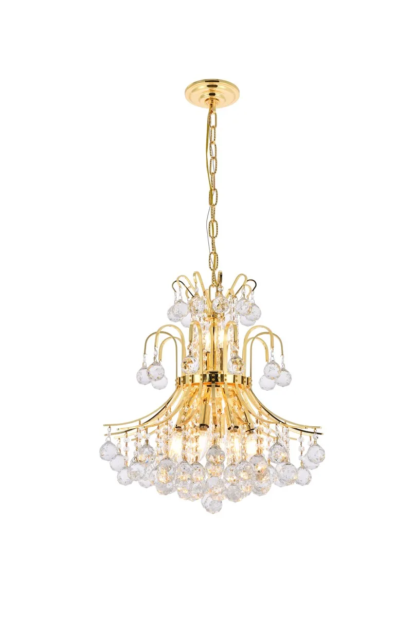 Toureg Ten Light Pendant in Gold