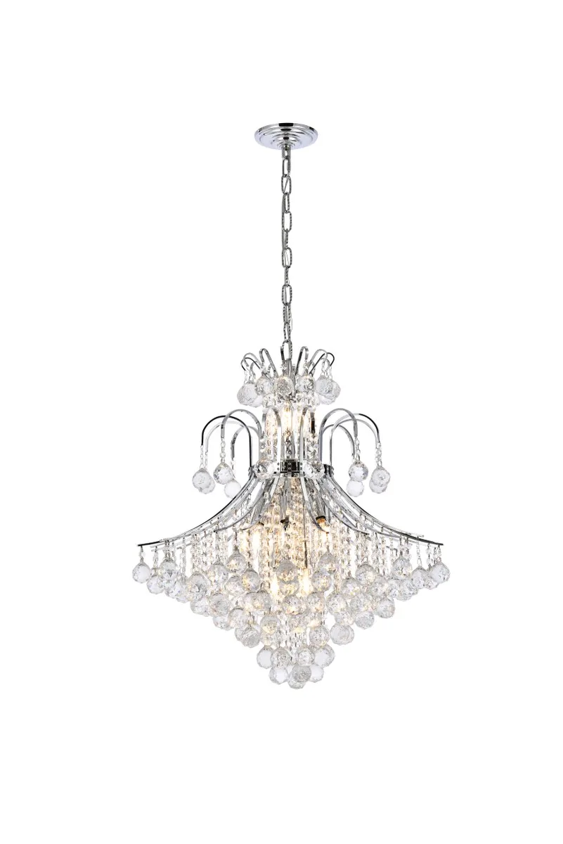 Toureg 15 Light Chandelier in Chrome