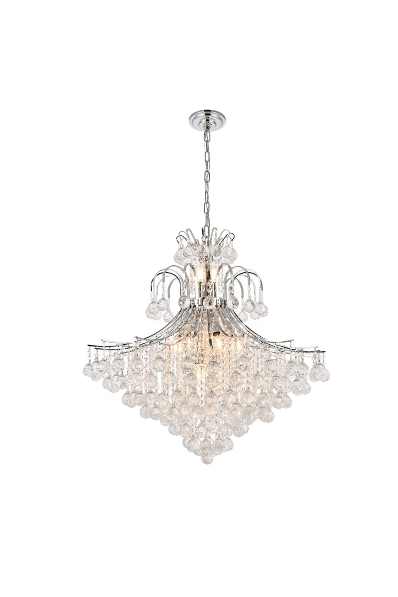 Toureg 15 Light Chandelier in Chrome