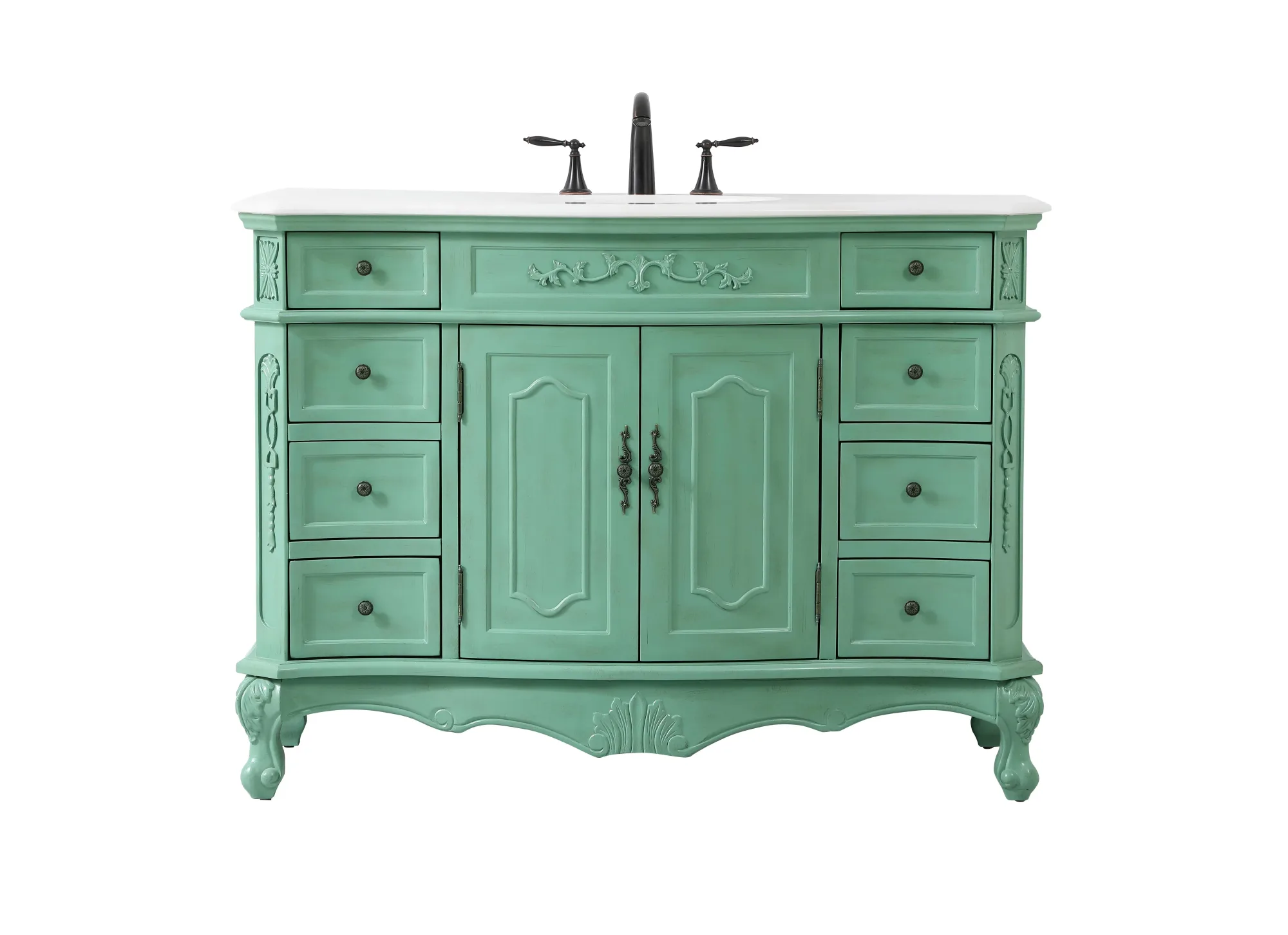 Danville 48" Single Bathroom Vanity in Vintage Mint