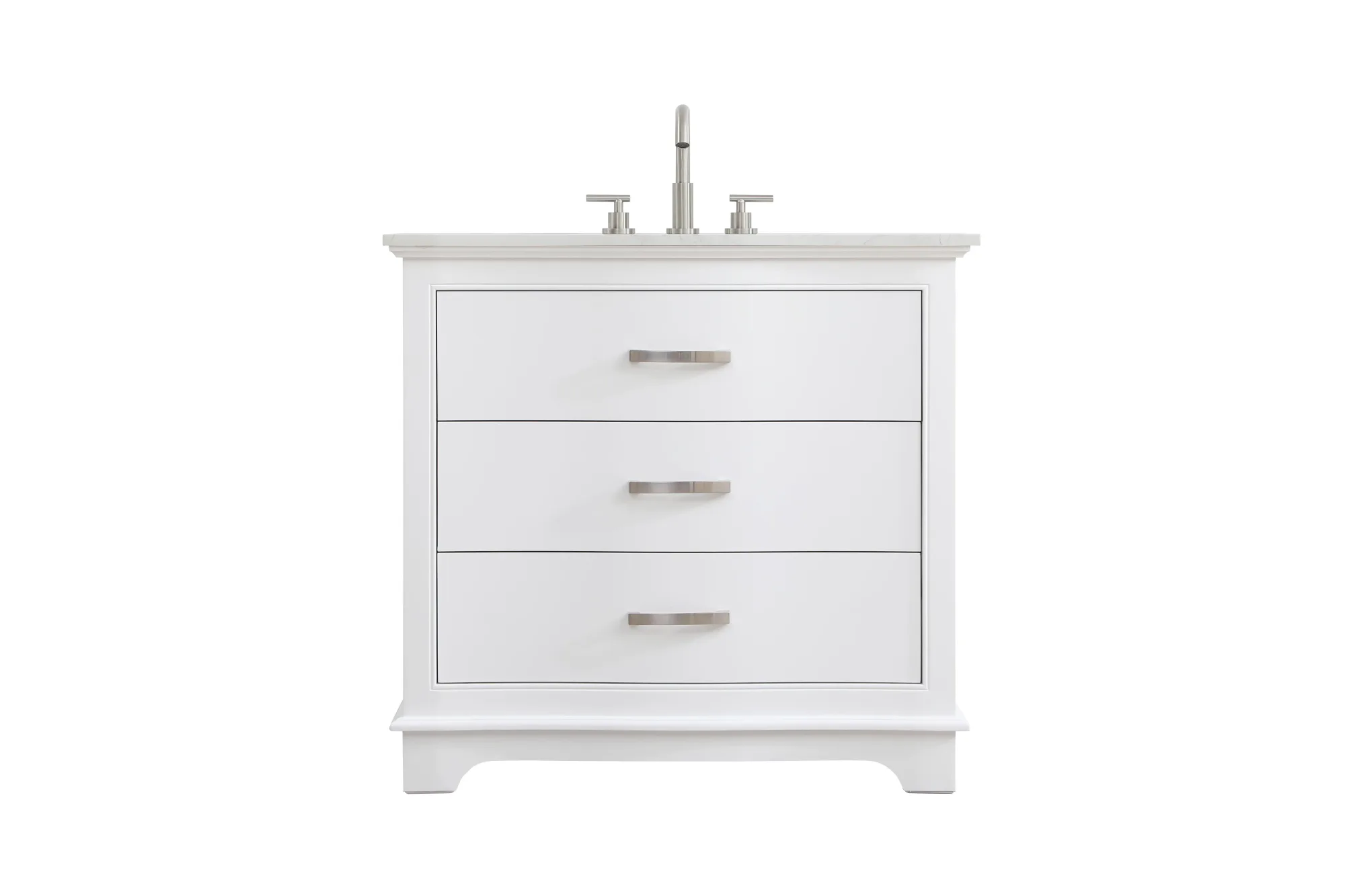 KNOX 36" Bathroom Vanity in White