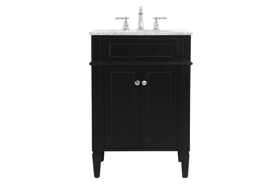 Park Avenue 24" Bathroom Vanity in Black