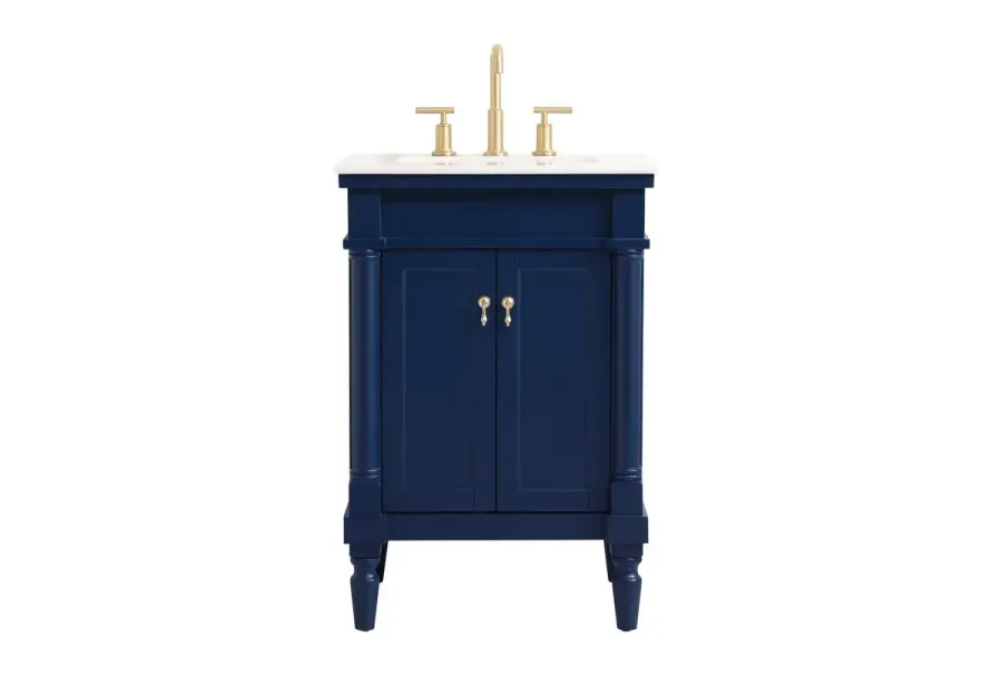 Lexington 24" Single Sink Vanity in Blue