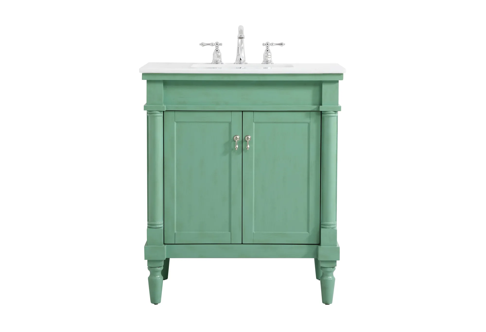 Lexington 30" Single Bathroom Vanity in Vintage Mint