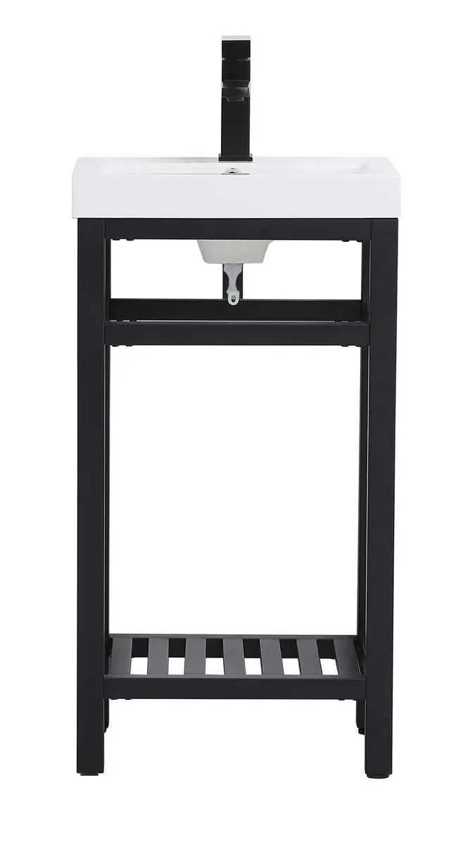 Raya 18" Single Bathroom Vanity in Black