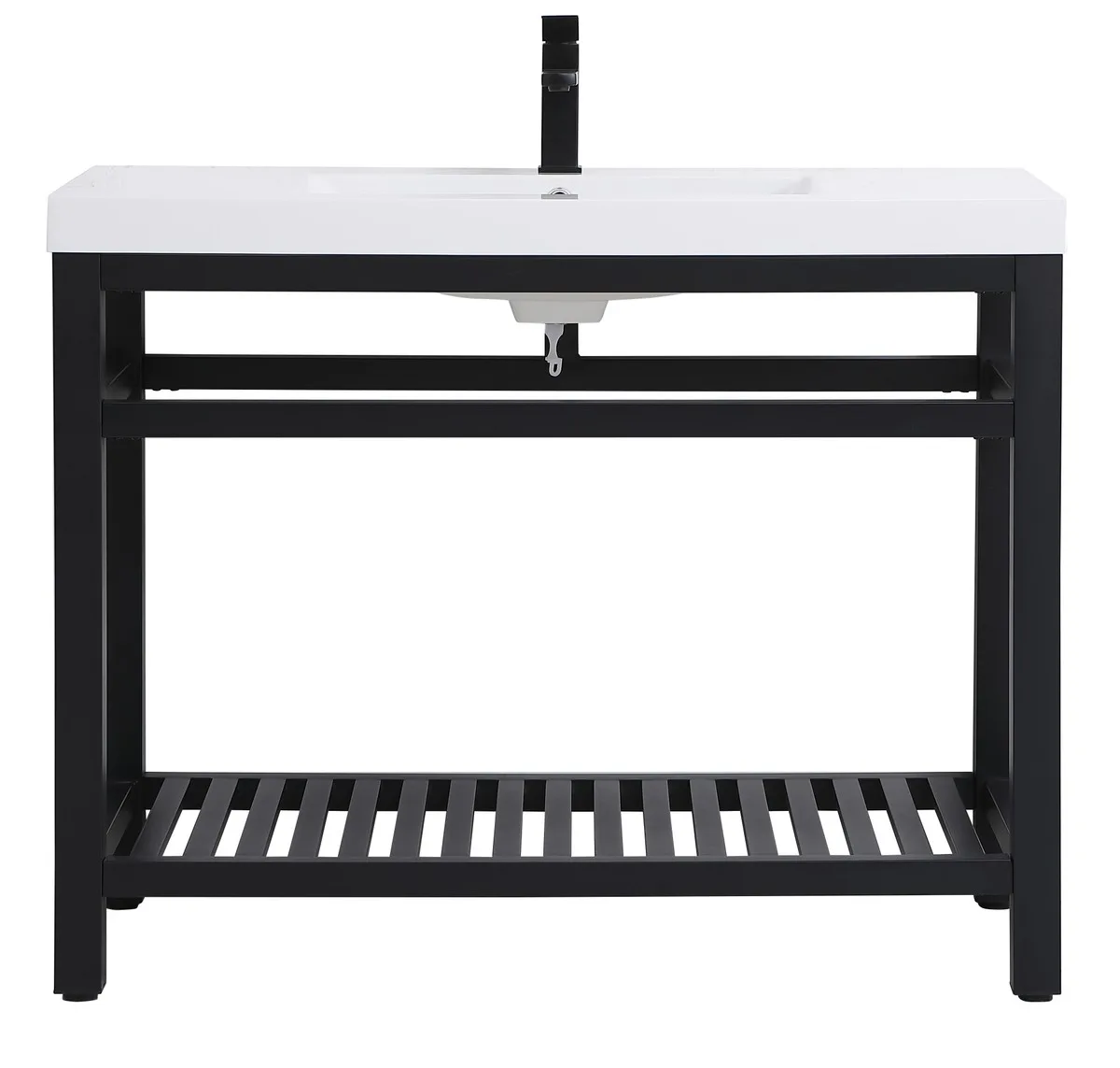 Raya Single Bathroom Vanity in black