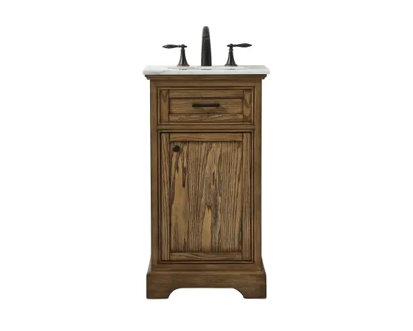 Americana 19" Single Bathroom Vanity in Driftwood