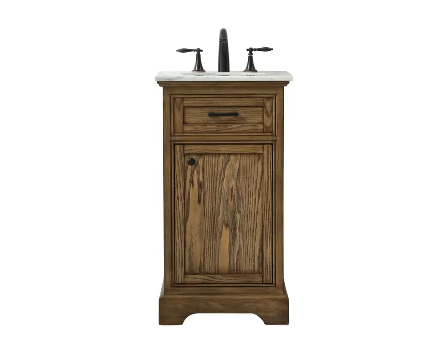 Americana 19" Single Bathroom Vanity in Driftwood