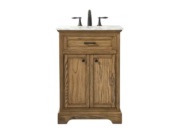 Americana 24" Single Bathroom Vanity in Driftwood