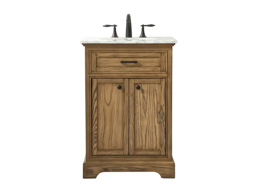 Americana 24" Single Bathroom Vanity in Driftwood