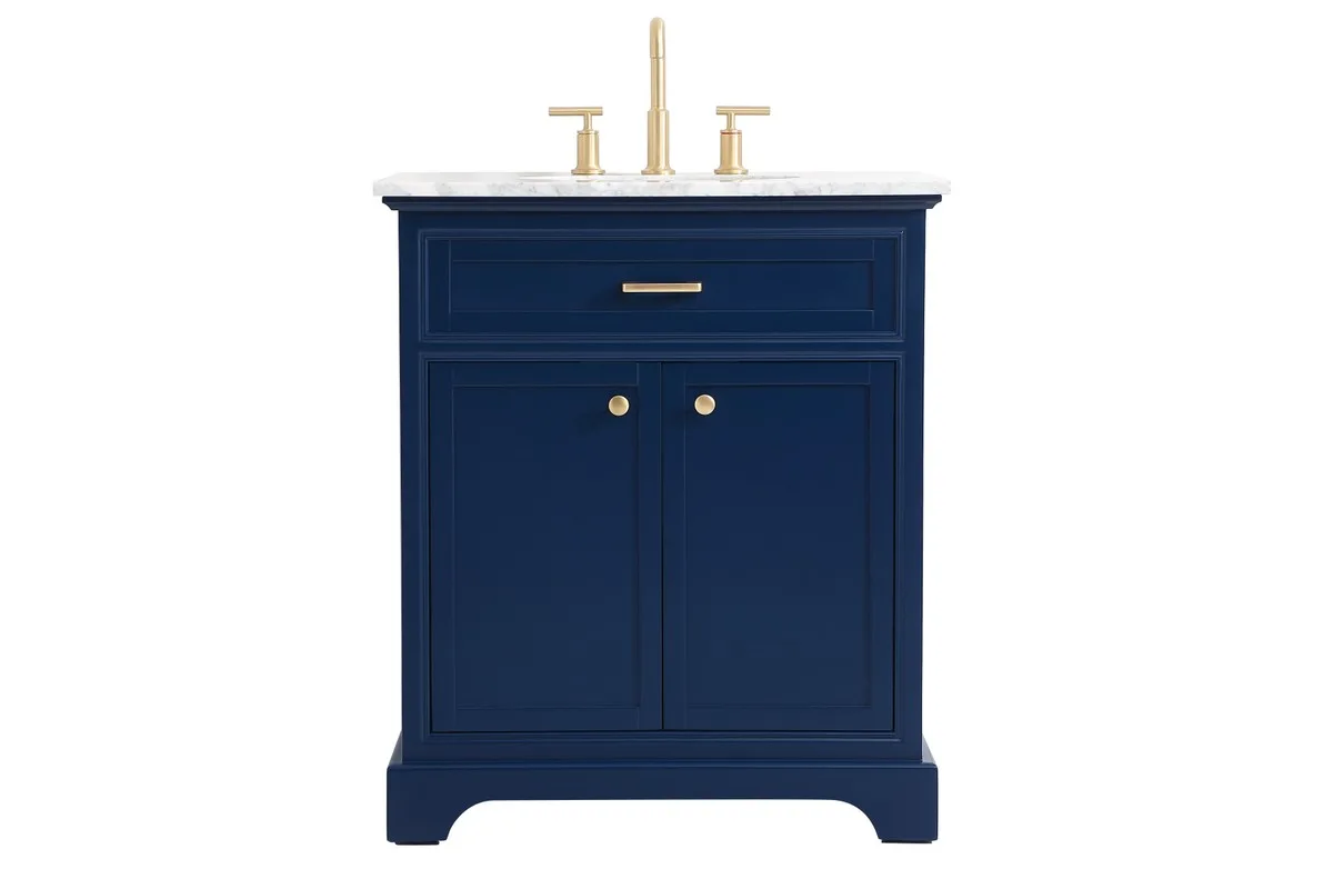 Americana 30" Bathroom Vanity in Blue