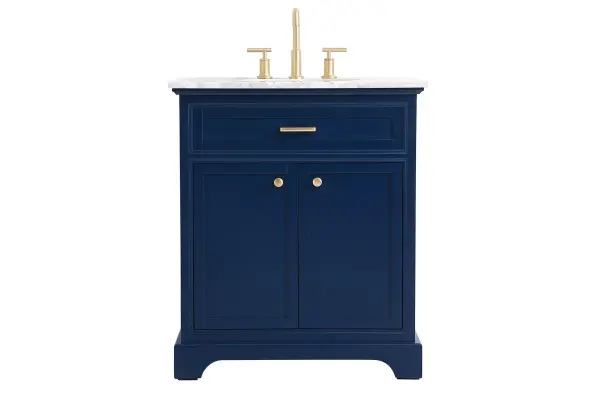 Americana 30" Bathroom Vanity in Blue