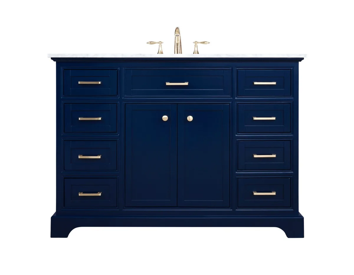 Americana 48" Bathroom Vanity in Blue