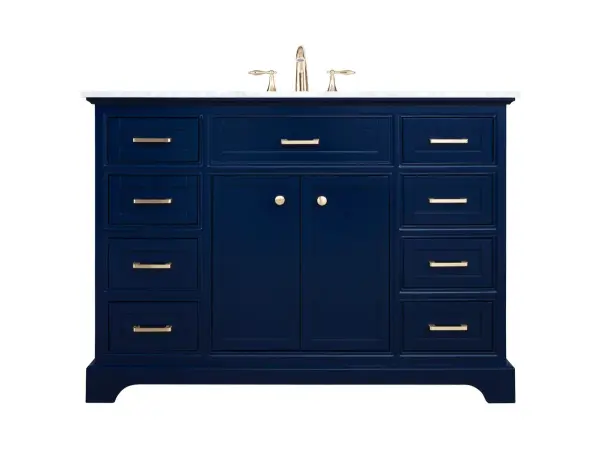 Americana 48" Bathroom Vanity in Blue
