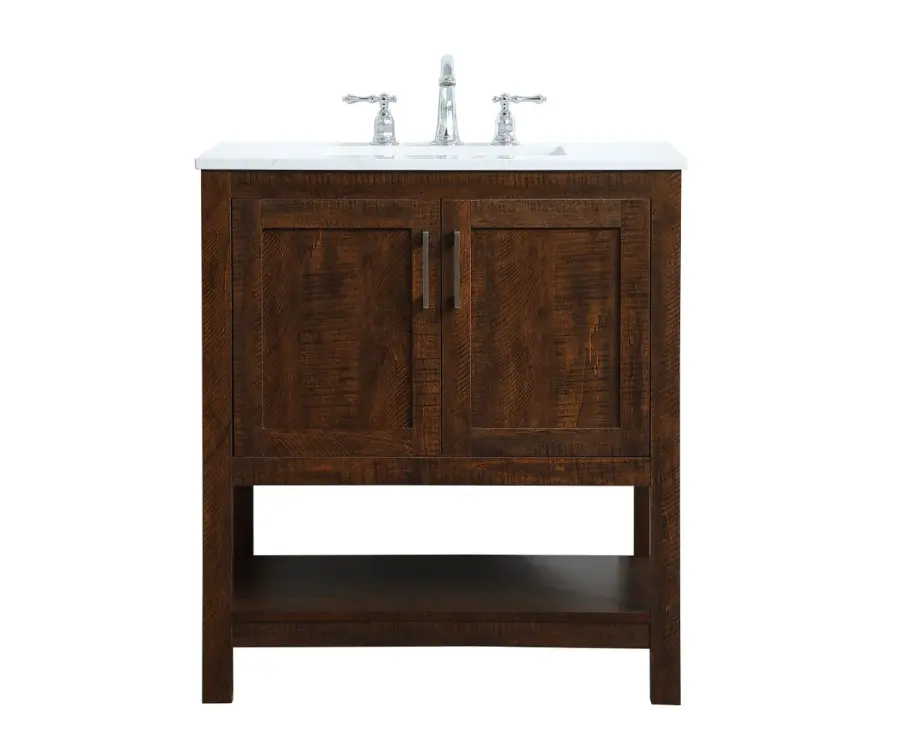 Aubrey 30" Single Bathroom Vanity in Espresso