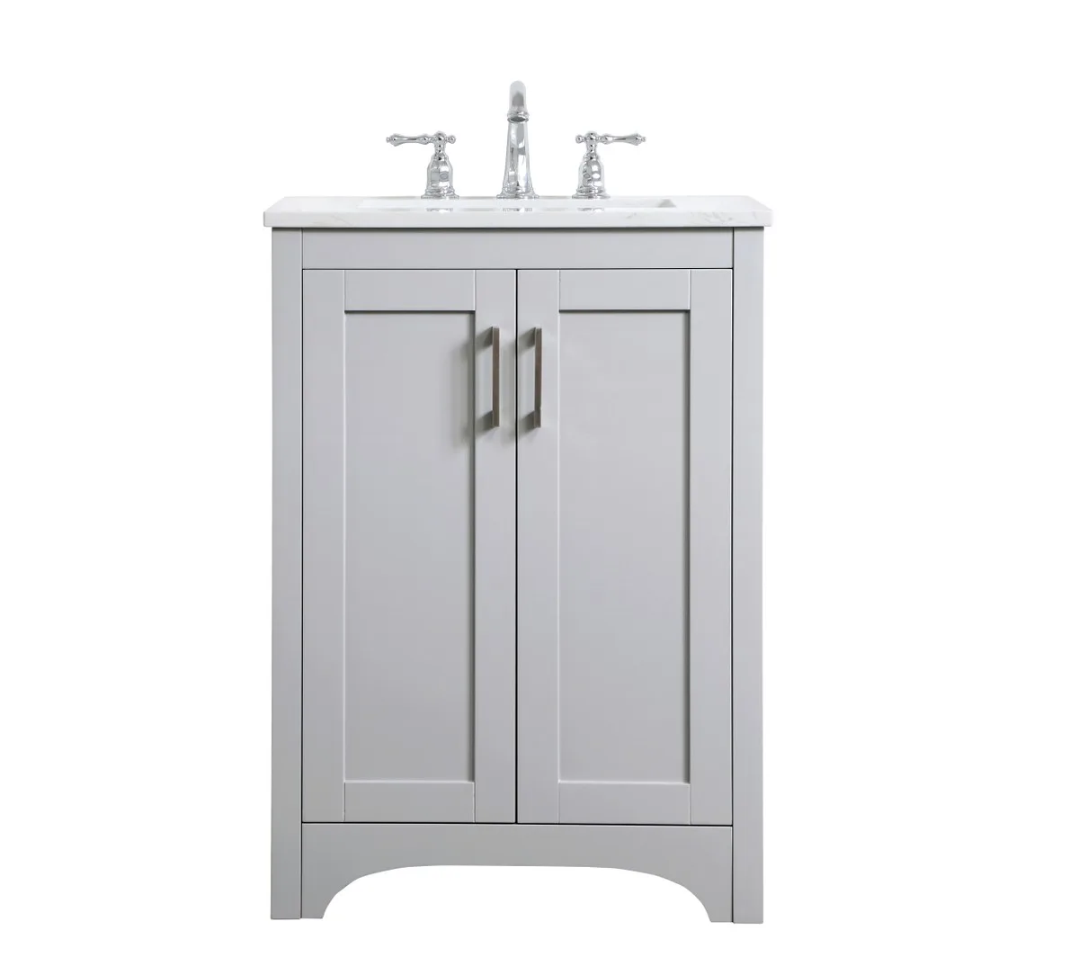 Moore 24" Single Bathroom Vanity in Grey