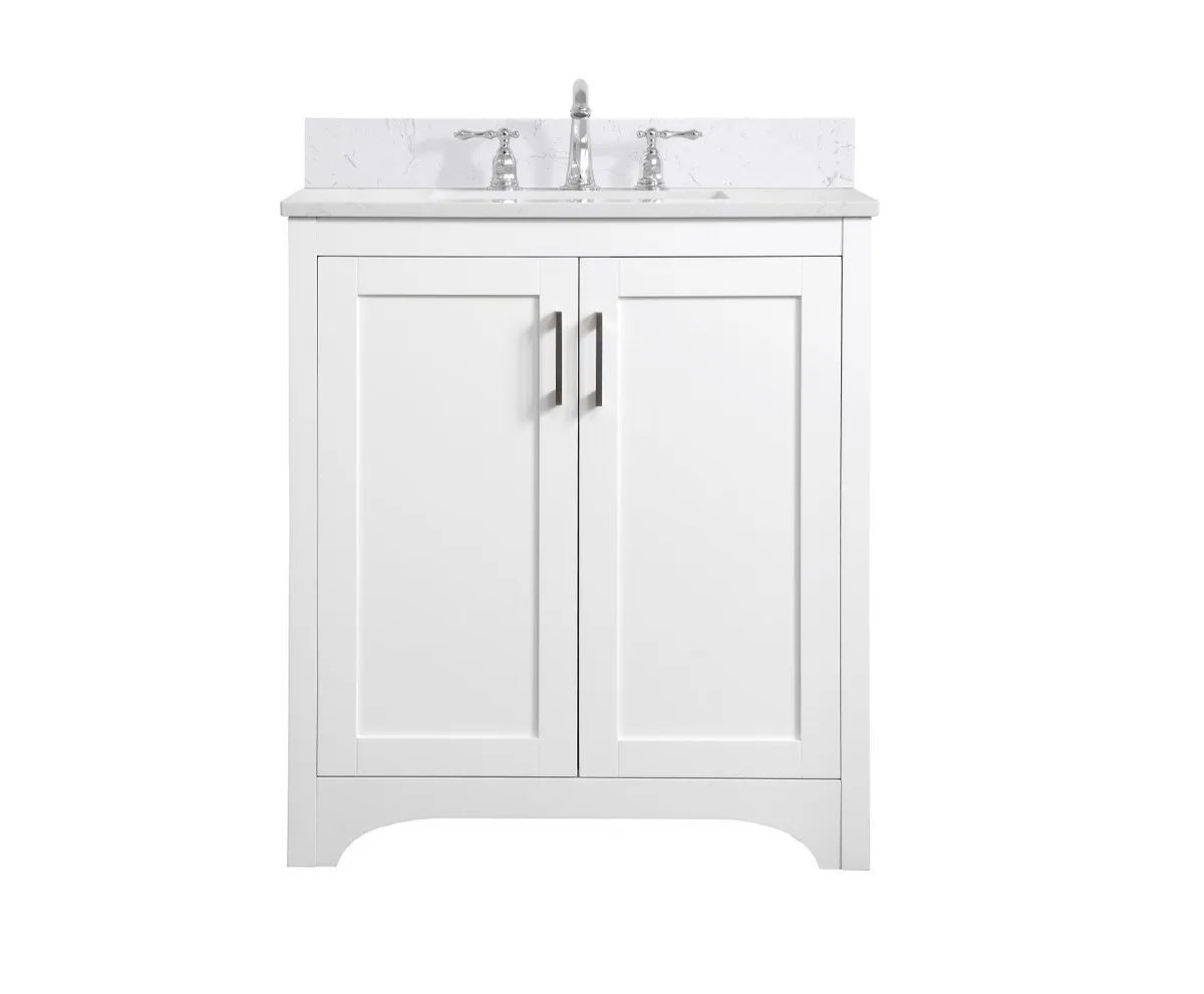 Moore Bathroom Vanity Set in White