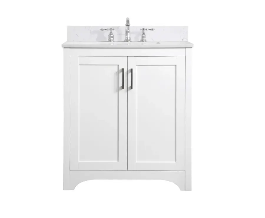Moore 30" Bathroom Vanity in White
