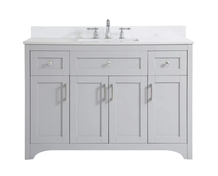 Moore 48" Bathroom Vanity Set in Grey