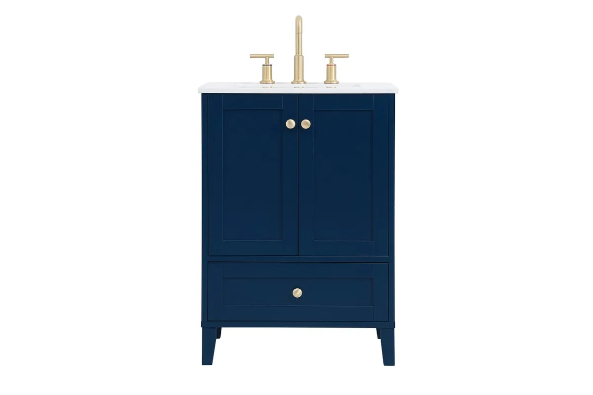 Sommerville 24" Single Bathroom Vanity in Blue