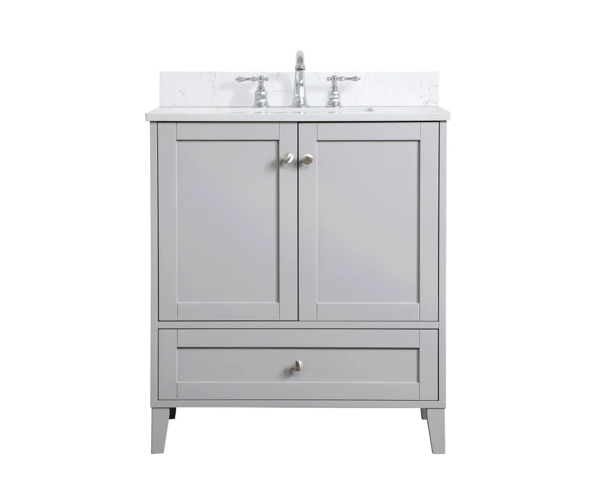 Sommerville 30" Bathroom Vanity in Grey