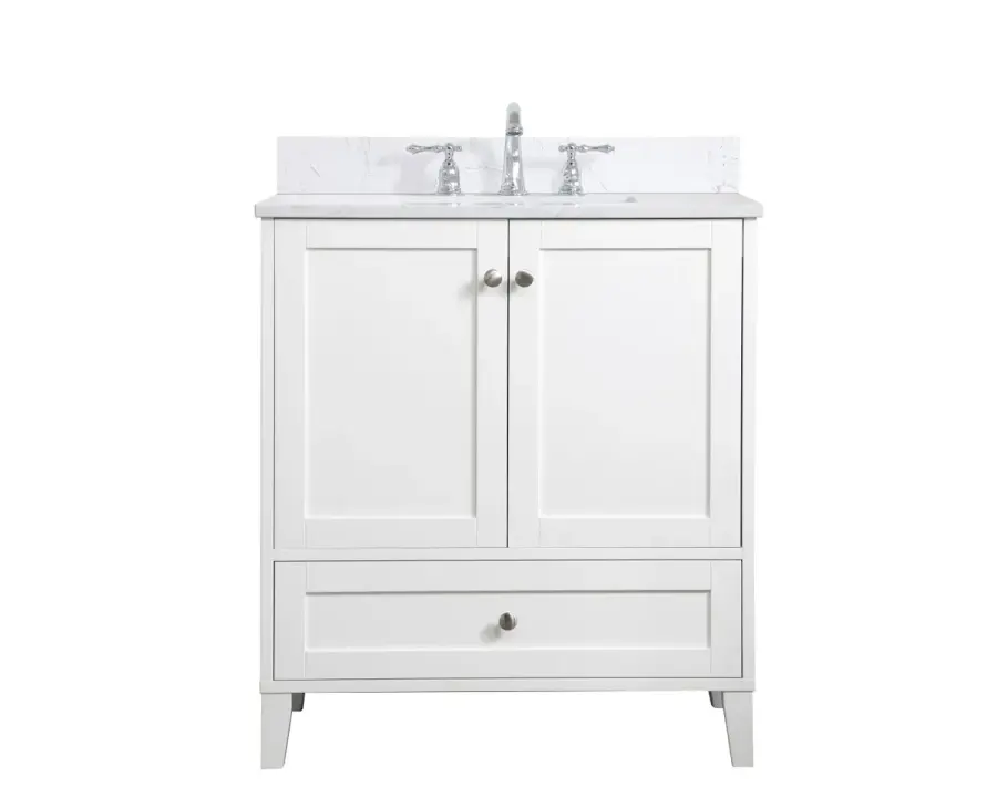 Sommerville 30" Bathroom Vanity in White
