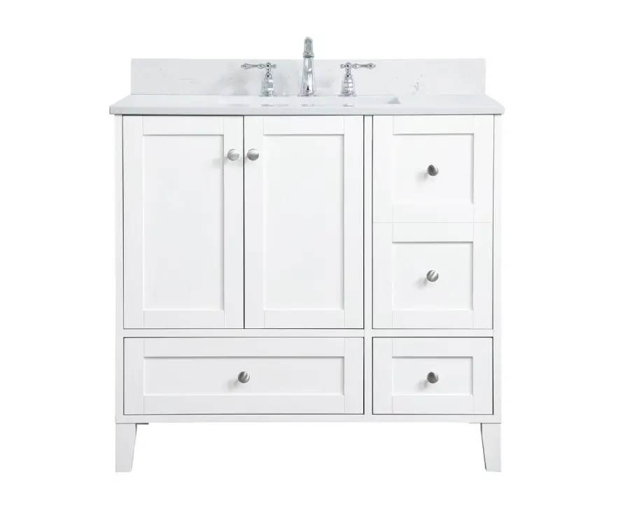 Sommerville 36" Bathroom Vanity Set in White