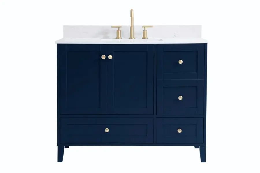 Sommerville 42" Bathroom Vanity in Blue