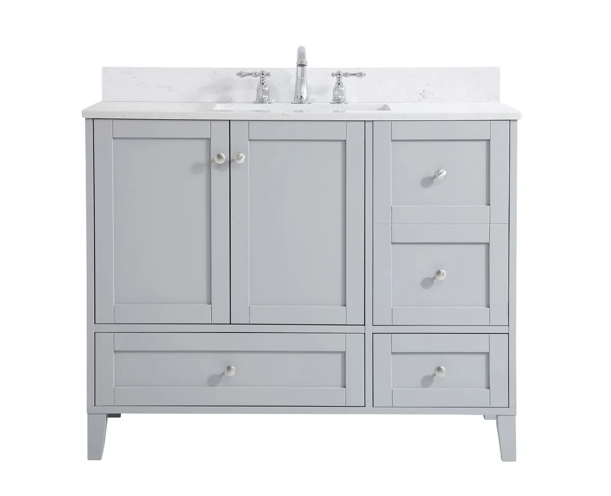 sommerville Bathroom Vanity Set in Grey
