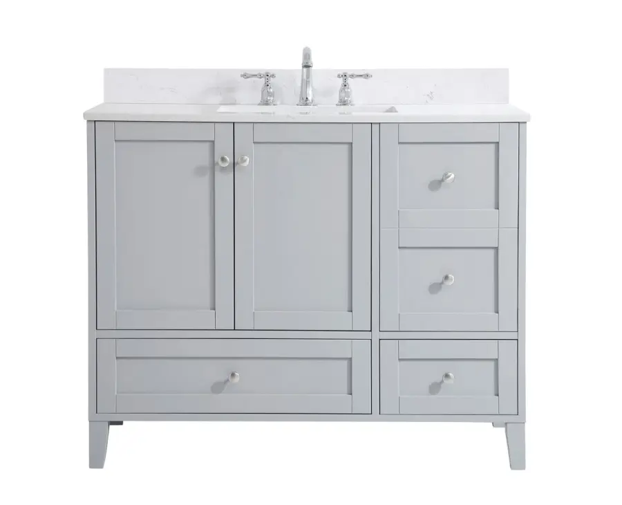 Sommerville 42" Bathroom Vanity in Grey