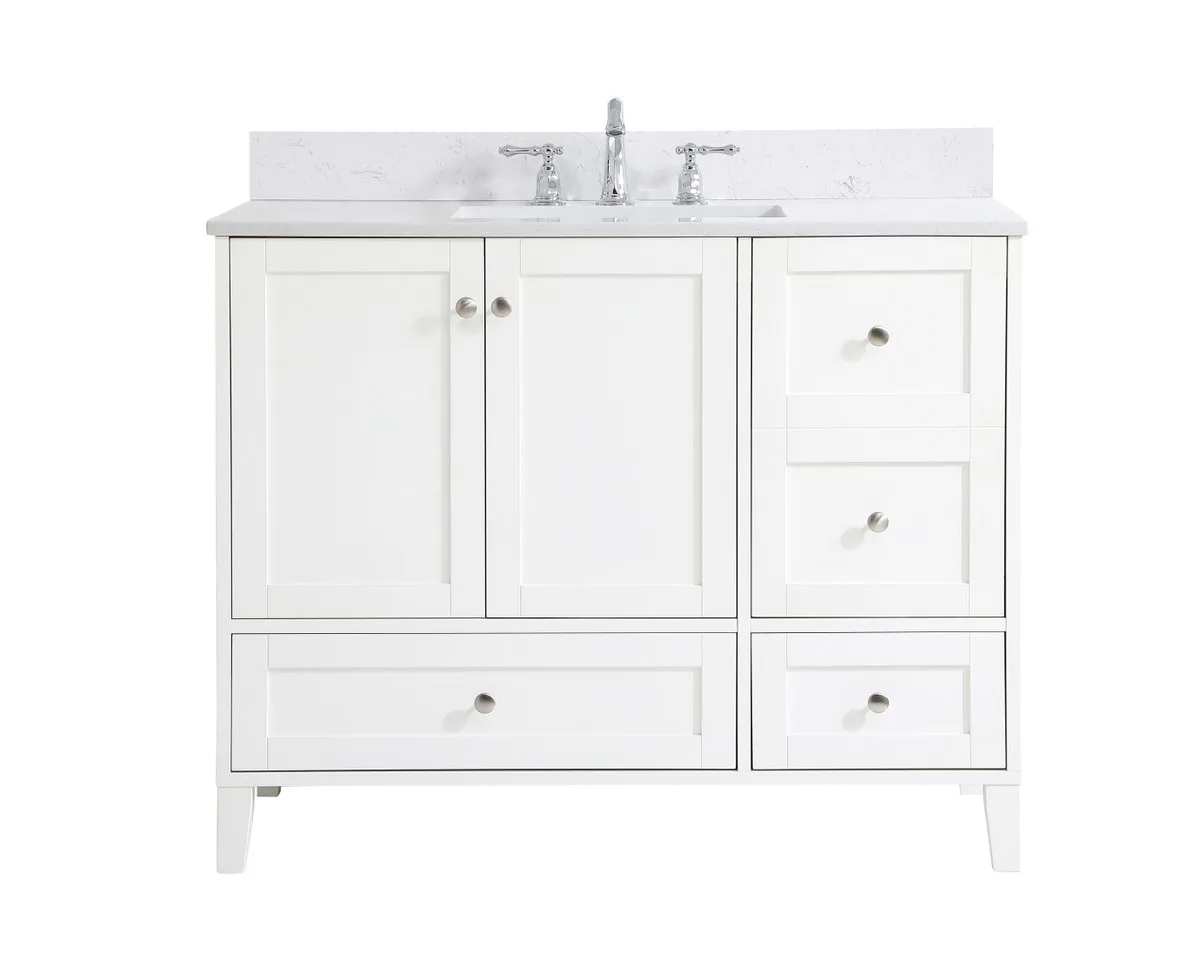 sommerville Bathroom Vanity Set in White