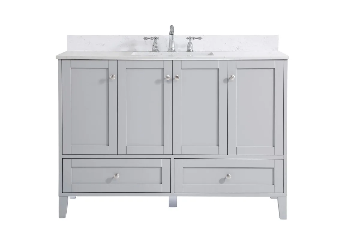 sommerville Bathroom Vanity Set in Grey