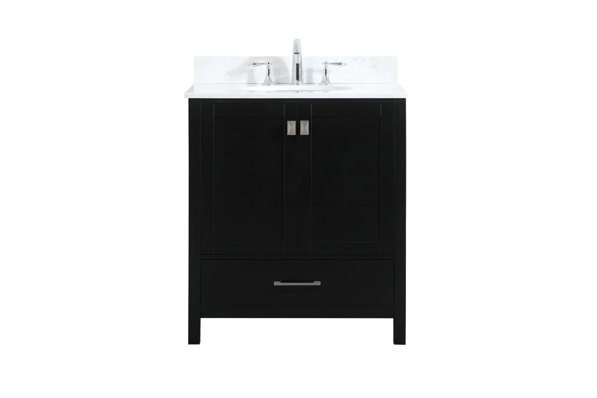 Irene 30" Single Vanity in Black