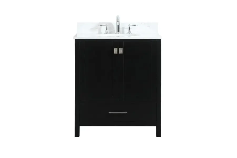 Irene 30" Single Vanity in Black