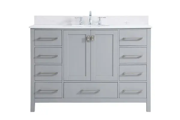 Irene 48" Bathroom Vanity Set in Gray