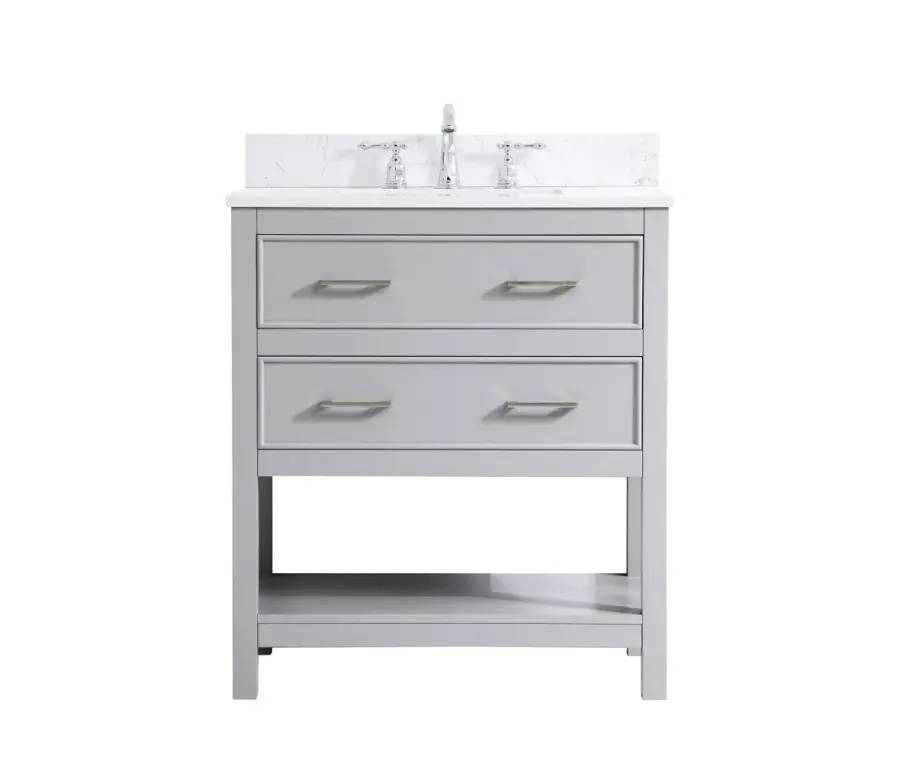 Sinclaire 30" Bathroom Vanity in Grey