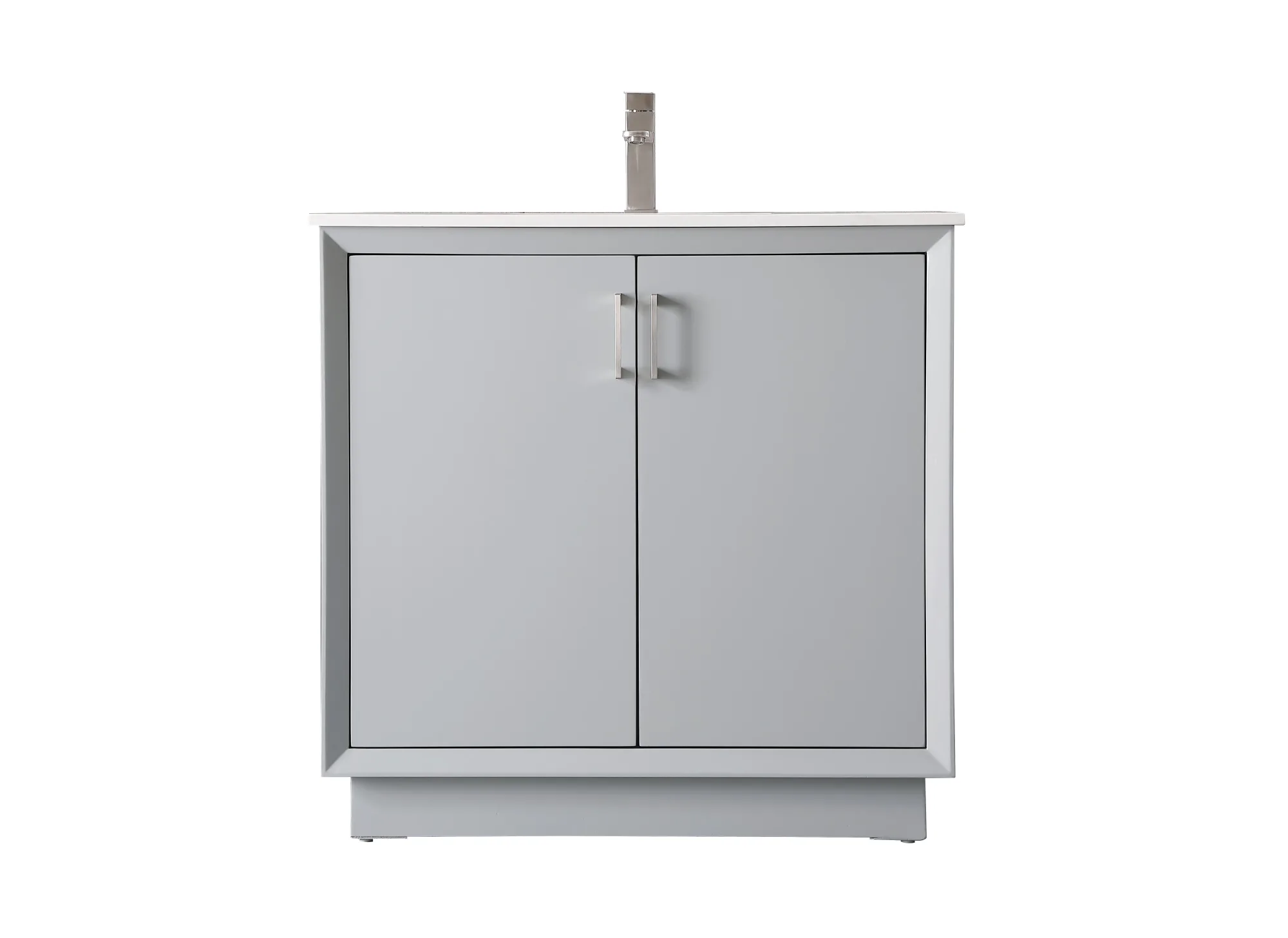 Hayes 36" Single Bathroom Vanity in Grey
