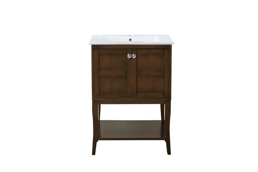 Mason 24" Vanity Cabinet in Antique Coffee