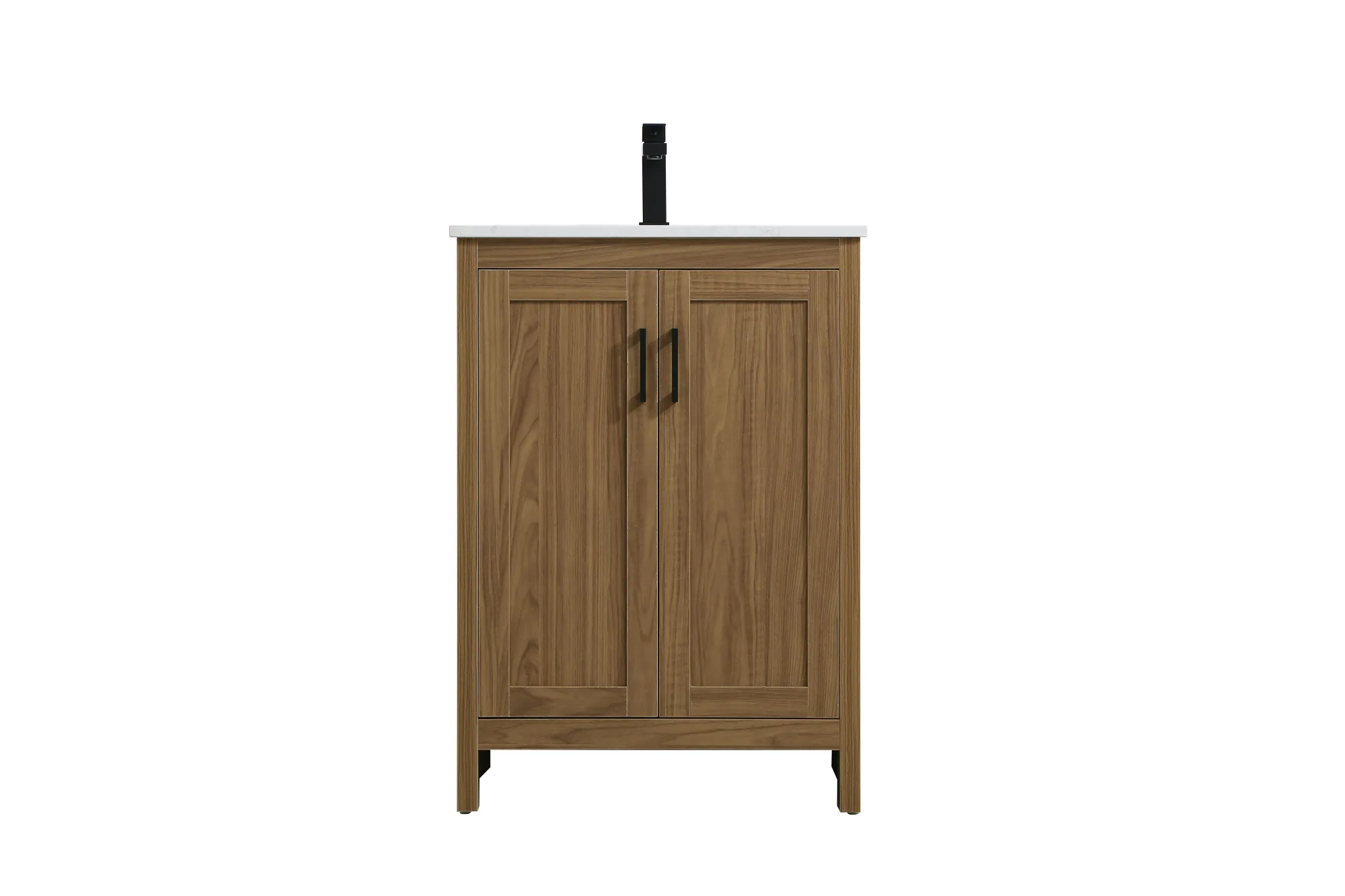 Finnley Bathroom Vanity in Walnut Brown
