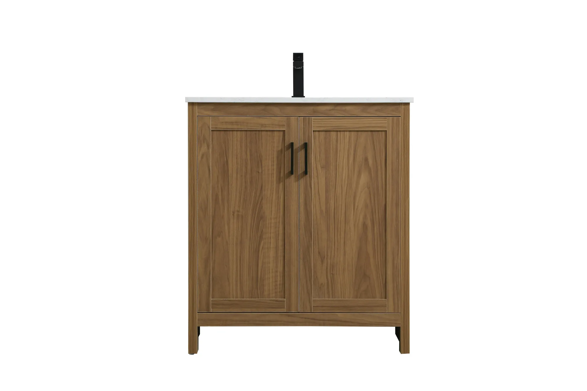 Finnley Bathroom Vanity in Walnut Brown