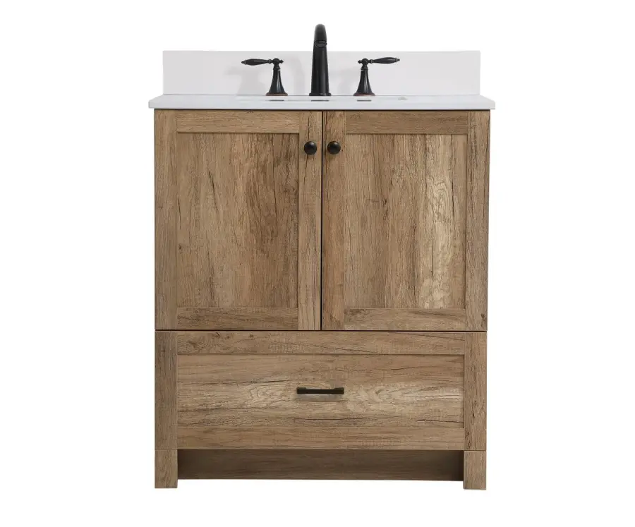 Soma 30" Bathroom Vanity in Natural Oak