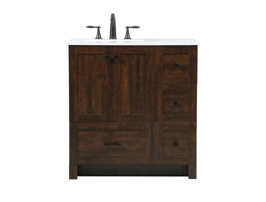 Soma 32" Single Bathroom Vanity in Espresso