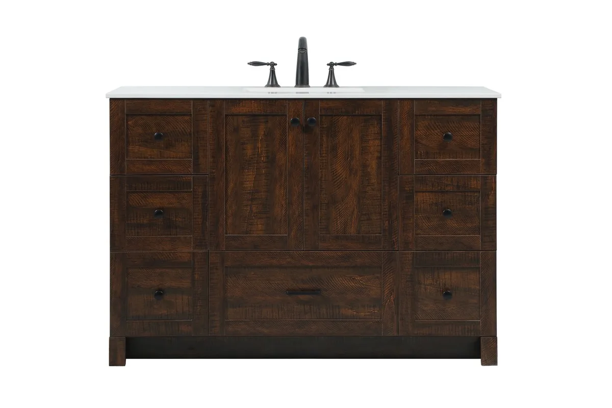 Soma Single Bathroom Vanity in expresso