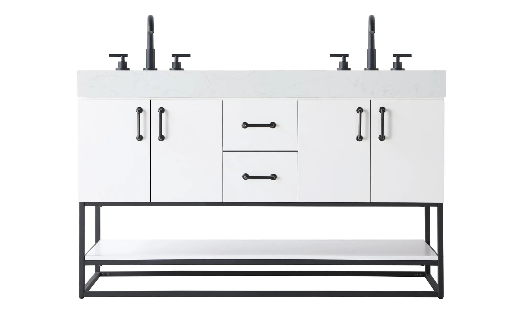 Caroline Bathroom Vanity in White