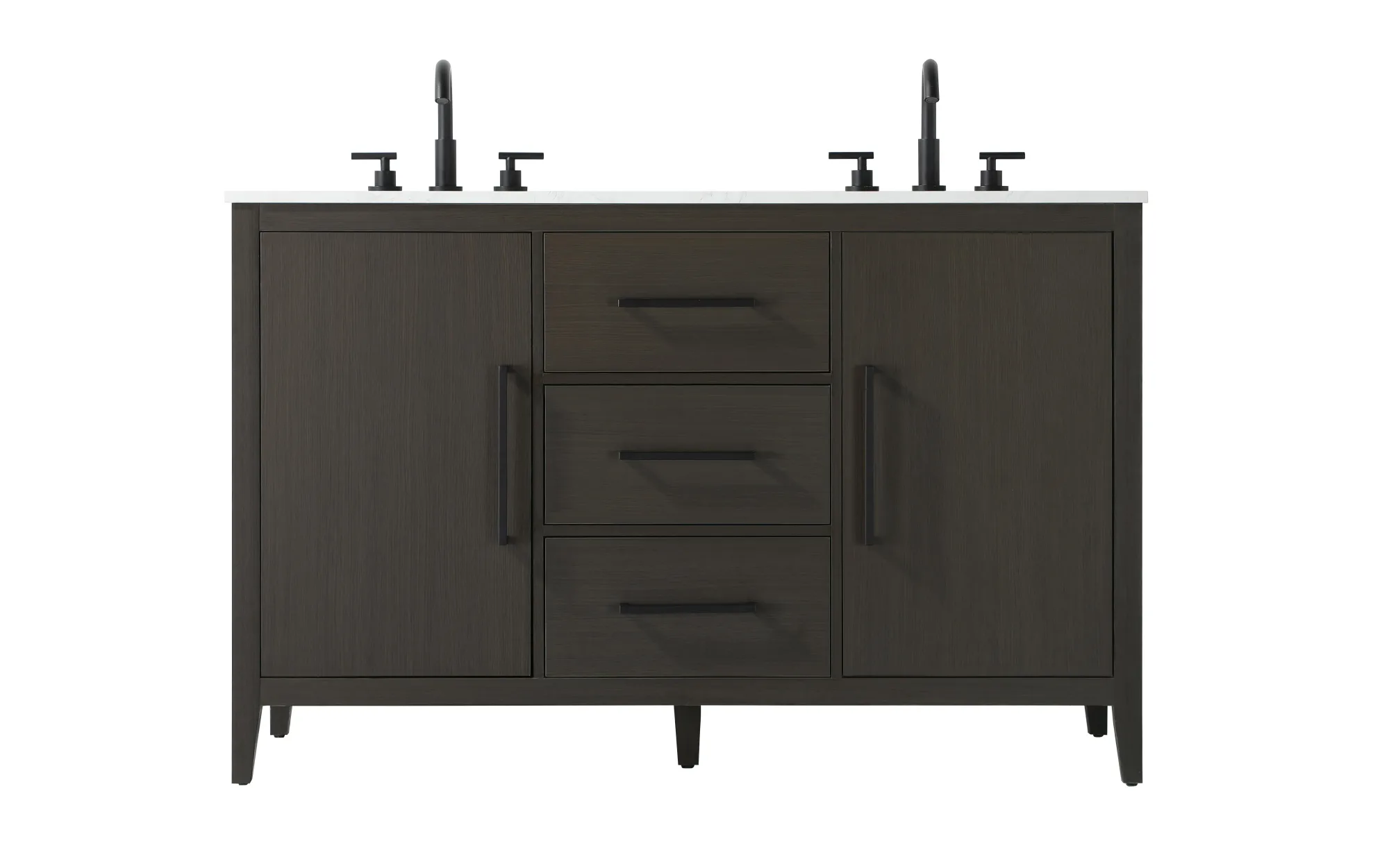 Millie Bathroom Vanity in Mocha Brown
