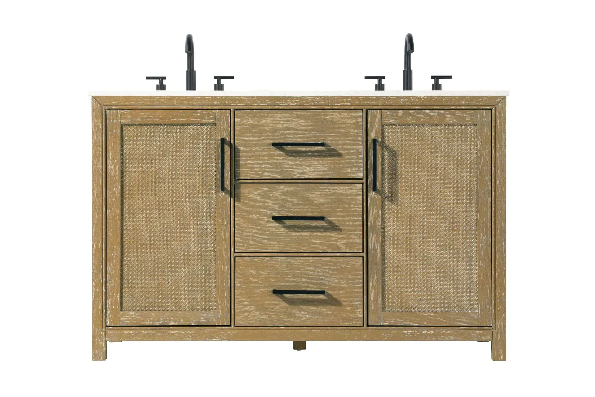 Alina 54" Bathroom Vanity in Linen Oak